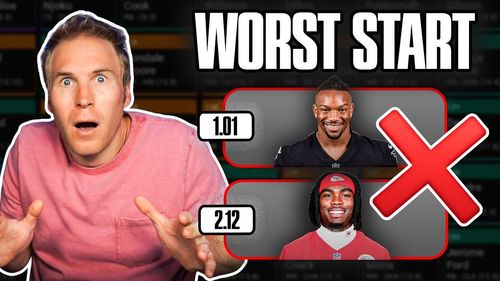 If You Want to Lose Your Fantasy League, Draft Like This...